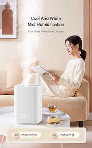<span class=keywords><strong>Humidificador</strong></span> de Aire Ultrasónico Híbrido RUNAL de 5L con <span class=keywords><strong>Vapor</strong></span> Caliente, Gran Producción de Niebla, Llenado Superior y Calefacción para Habitación de Bebé - Product Image 3