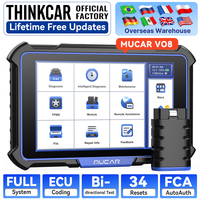 Herramienta de Diagnóstico Bluetooth MUCAR VO8, Codificación ECU CANFD Bidireccional para Mecánicos Profesionales, Actualización Gratuita de por Vida, Escáner OBD2
