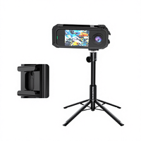 Support de fixation en plastique PC durable de haute qualité pour Insta360 X4 Air avec double interface griffe froide et port 1/4''