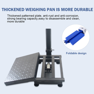 150kg 300kg 600kg nhà máy trực tiếp kỹ thuật số Quy mô nền tảng LED LCD chỉ số trọng lượng băng ghế dự bị quy mô Độ chính xác cao nền tảng quy mô - Product Image 2