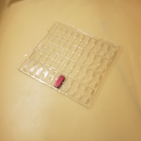 Briques de jouet Plateau blister transparent Blister Emballage à clapet en plastique Transparent pour briques de jouet