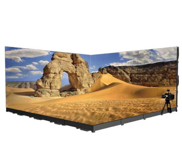 Unreal Engine in Camera Vfx 3D Vr Xr Movie Studio HD 7680Hz P2.6 Indoor LED Display Wall Vr Screen for Virtual Production Immers