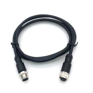 Guo Jinqiang M12 Industrial Connector <b>Cable</b> 4P Male Female <b>Waterproof</b> Sensor Signal Transmission <b>Cable</b> for Industrial Equipment - Product Image 1