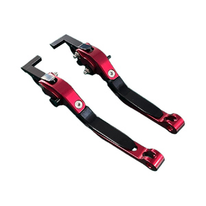 Leviers de frein et d'embrayage CNC modifiés pour moto, avant et arrière, avec poids de guidon, télescopiques et pliables - Product Image 4