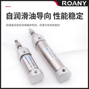 Mini-cylindre pneumatique en acier inoxydable Cdj2b10 10 15 20 25 30 40 50 B, type piston, simple effet - Product Image 4