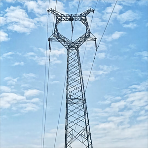 उच्च गुणवत्ता वाले टेंशन लाइन टॉवर पावर टॉवर फैक्टरी मूल्य 200KV ट्रांसमिशन टॉवर - Product Image 2