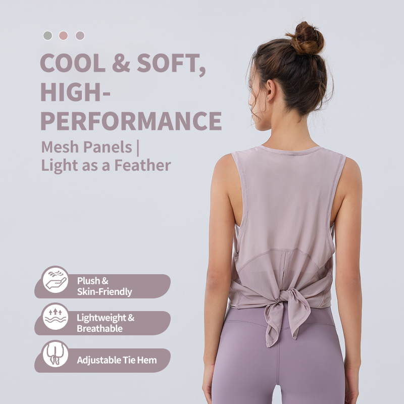 Custom Women's Stretchy Adjustable Long Sleeved Spandex/Nylon V-neck Blouses Lightweight Open Front Seamless Printed Tops Yoga