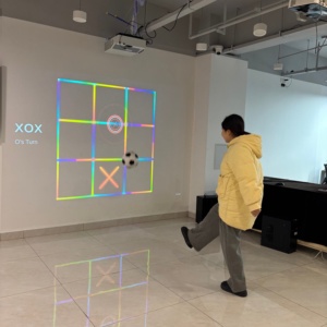 Sistema de Juego Interactivo de Proyección Infrarroja para Interiores XOX, Pared Digital Interactiva de Fútbol <span class=keywords><strong>con</strong></span> Respuesta Instantánea de 0.3ms - Product Image 4