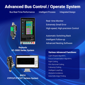 เครื่องตัดไฟเบอร์เลเซอร์โลหะ CNC รุ่น 3015 1530 กำลังไฟ 3000w 6000w สำหรับตัดท่อและแผ่นเหล็ก ราคา - Product Image 6