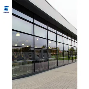 Factory Energy Saving Modern Design Exterior Mirror Glass Aluminum Curtain Wall Unitized Hotel Application