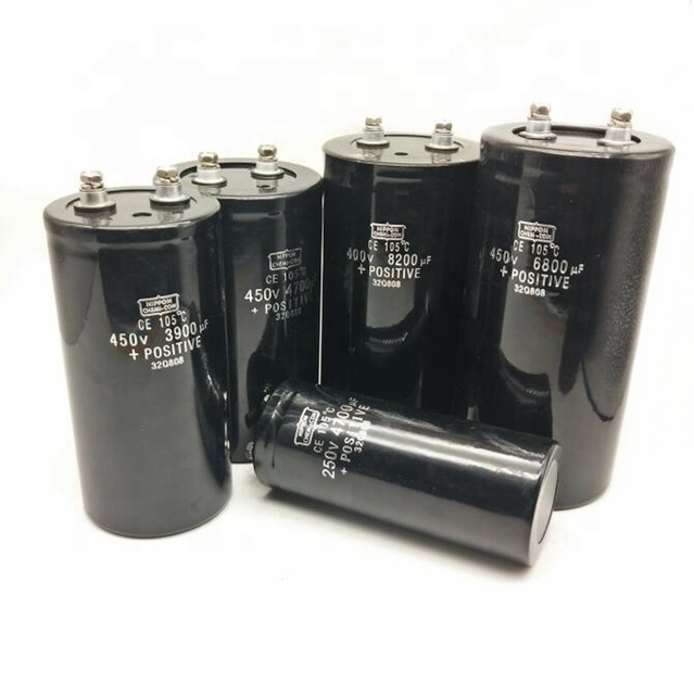 High quality Screw Terminal Aluminium Electrolytic Capacitor 450V 4700UF 3900UF 6800UF 400V 8200UF 500v 6800uf