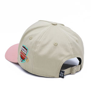 新款酷2色来样定做弧形帽檐可定制麂皮帽子5面板麂皮帽子定制棒球帽 - Product Image 4