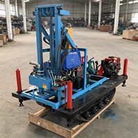 Foreuse de puits d'eau compacte avancée 150m 22HP pour l'approvisionnement en eau agricole