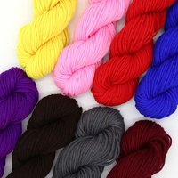 Handgebreid gesponnen chenille garen acryl gemodificeerde vezel handgemaakt haken breien DIY haken schoenen slippers groothandel