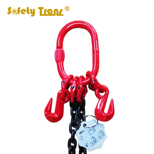 Jiulong高品質G80 4脚リフティングチェーンスリング6mm ~ <span class=keywords><strong>13mm</strong></span> - Product Image 3
