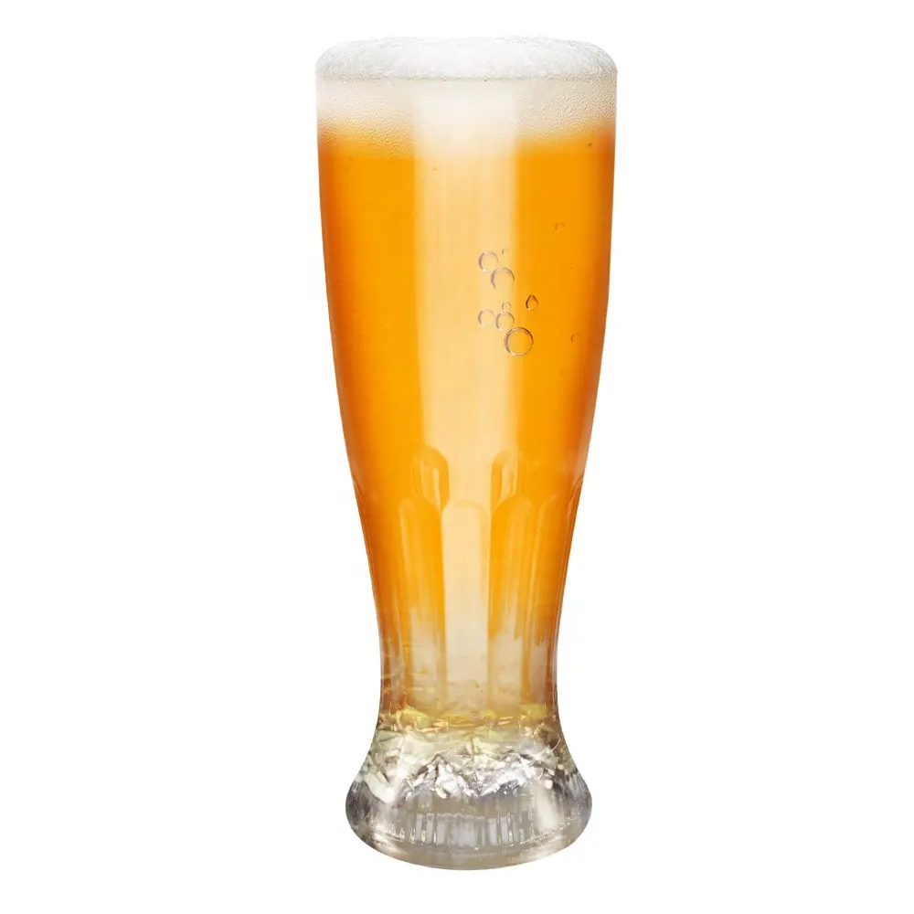 Gobelets de bière réutilisables, 1 paire, flexibles, LED 24oz, en plastique, pour usage intérieur et extérieur