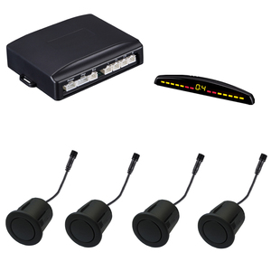 Kit sensore <span class=keywords><strong>di</strong></span> <span class=keywords><strong>parcheggio</strong></span> Auto universale 4 <span class=keywords><strong>Display</strong></span> posteriore/Buzzer Voice Reverse Radar Monitor sistema <span class=keywords><strong>di</strong></span> allarme <span class=keywords><strong>di</strong></span> sicurezza - Product Image 1