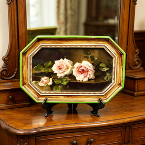 Cadre photo octogonal en résine de style vintage, <span class=keywords><strong>idée</strong></span> cadeau de <span class=keywords><strong>mariage</strong></span>, taille personnalisée disponible, pour table - Product Image 3