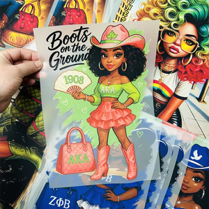 Заводская новинка, дизайн ботинок, печать, термопереводные виниловые наклейки на DTF, термонаклейки, готовые к нажатию для мешков для одежды - Product Image 5