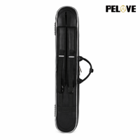 Sac à dos pour queue de billard Tournament Grade 3B4S PELOVE série 8025, étui en cuir imperméable pour clubs de billard et magasins professionnels