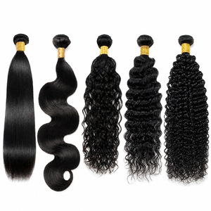 Parrucca riccia afro-mista in <span class=keywords><strong>capelli</strong></span> umani all'ingrosso, densità 150%, nero naturale, sintetica mista, per <span class=keywords><strong>donna</strong></span>, senza colla, per uso quotidiano - Product Image 2