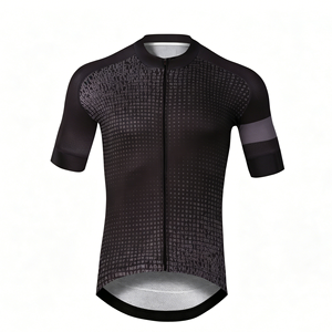 Maillot de cyclisme professionnel ultra-fin à motif artistique de vélo, unisexe, respirant, pour le sport urbain, à manches courtes - Product Image 1