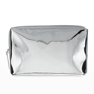 ประสิทธิภาพกระเป๋าเครื่องสำอางขนาดใหญ่โลโก้ที่กำหนดเองเดินทางกันน้ำหนังมังสวิรัติฉนวนกระเป๋าแต่งหน้า - Product Image 2