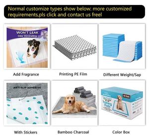 2024 Vente en gros directe usine e-commerce de tapis d'apprentissage jetables anti-fuite pour chiots et chiens, très demandés - Product Image 6
