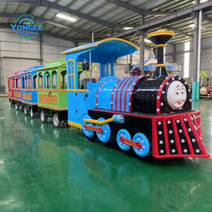 Công viên chủ đề chất lượng cao Thomas thiết kế giải trí điện trackless Train - Product Image 4