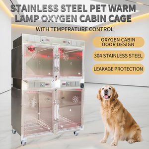 Roestvrijstalen Veterinaire Therapeutische Apparatuur Huisdier Medische Incubator Zuurstofkooi Puppy Huisdier Verzorging Chirurgische Instrumenten Doos - Product Image 4