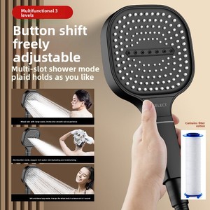 Экологичный смеситель для душа с 3-мя насадками - Product Image 2