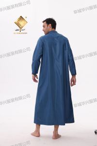 AL HARAMAIN-Abaya longue en polyester grande taille pour hommes, vente en gros de vêtements islamiques musulmans traditionnels, robes du Moyen-Orient arabe Toga - Product Image 5