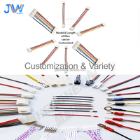 كابل XH2P بمسافة 2.5 مم بين الأسلاك، 26AWG، 205 مم، أصفر وأسود، لتوصيل لوحات الدوائر المطبوعة والأجهزة المنزلية