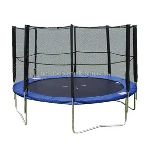 Fabricantes 12ft Kids Round trampolim para adultos ao ar livre com rede de segurança para Bounce Jumping Fitness