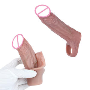 Funda de Silicona Delgada y Suave para Pene SXXY de 6.29 Pulgadas, Mejora el Rendimiento Masculino y Extiende la Duración, Juguete Sexual Novedoso para Adultos - Product Image 1