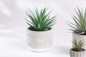 Kunstmatige Groene Succulente Planten Nep Kunstmatige Bonsai Met Potten Decoratieve Mini Planten Desktop Home Decor