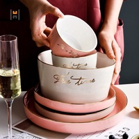 Vente de gros Service de table en céramique Vaisselle en porcelaine