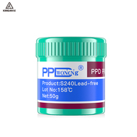Mélangeur de pâte à souder PPD flux de pâte à souder sans plomb 158 degrés température moyenne flux de soudure téléphone CPU SMT Joint de plantation d'étain
