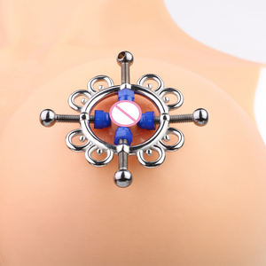 Drop shipping klip erotis yang dapat disesuaikan untuk wanita <span class=keywords><strong>bondage</strong></span> Payudara SM permainan slave dewasa penjepit klitoris <span class=keywords><strong>BDSM</strong></span> - Product Image 5