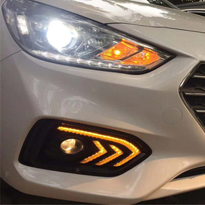 Feux de jour à LED DRL pour Hyundai Solaris <span class=keywords><strong>Accent</strong></span> 2017 <span class=keywords><strong>2018</strong></span> 2019 2020 - Product Image 5