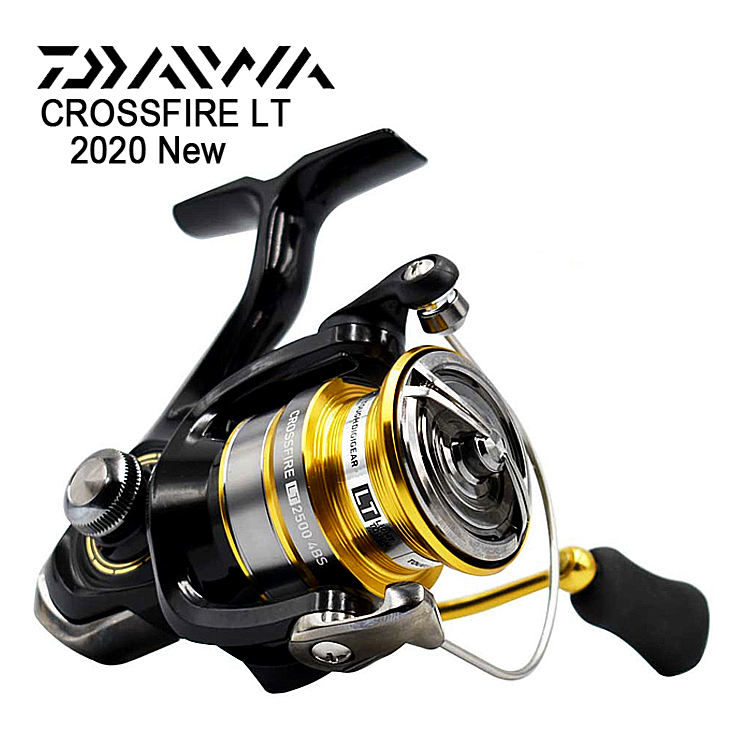 Daiwa Crossfire LT Spinning Fishing Reel - Seawater & Freshwater All Metal  Reel for Bait Casting and Trolling 5.1:1 Gear Ratio