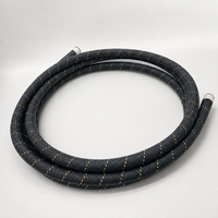 Tuyau de carburant en PTFE AN6, tube flexible tressé en fibre d'aramide, gaine lisse, antistatique, haute température, résistant au feu