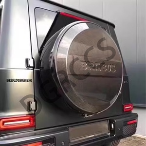ฝาครอบยางอะไหล่คาร์บอนไฟเบอร์สำหรับรถเมอร์เซเดสเบนซ์ G-Class G500G63G350 และฝาครอบล้ออะไหล่ - สไตล์สปอร์ต ติดตั้งง่าย - Product Image 5