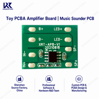 Servicio de Ingeniería de Hardware y Software Personalizado para PCB y PCBA de Amplificador de Audio para Juguetes OEM ODM