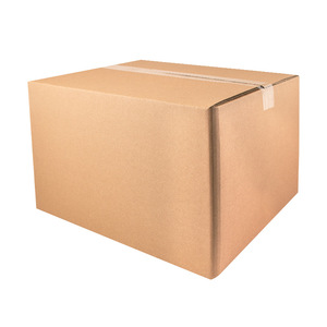 Boîte en carton ondulé extra-résistant 6,5 mm d'épaisseur, rectangulaire, résistante à la pression, pour emballage express - Product Image 1