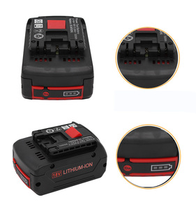 החלפת סוללת ליתיום-יון <span class=keywords><strong>18v</strong></span> 5000mah עם כלי כוח <span class=keywords><strong>b</strong></span> o s c h bat609 וסוללות bat610 - Product Image 3