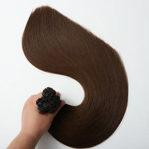 Extensioni per <span class=keywords><strong>Capelli</strong></span> in Cheratina a Punta Piatta di Qualità Premium, <span class=keywords><strong>100</strong></span>% <span class=keywords><strong>Capelli</strong></span> Umani Naturali, Remy Vergini con Cuticole Allineate, Lisci per Salone - Product Image 3