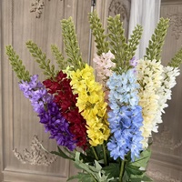 Fleurs artificielles de jacinthe à queue de renard pour mariages, allées de salle, extérieur et accessoires de photographie - Arrangements floraux à fort impact