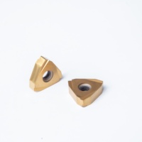 Outil de tournage interne VUILI en carbure de tungstène triangulaire pour tours CNC, compatible OEM, avec pièces d'outillage HRC CVD TNMG