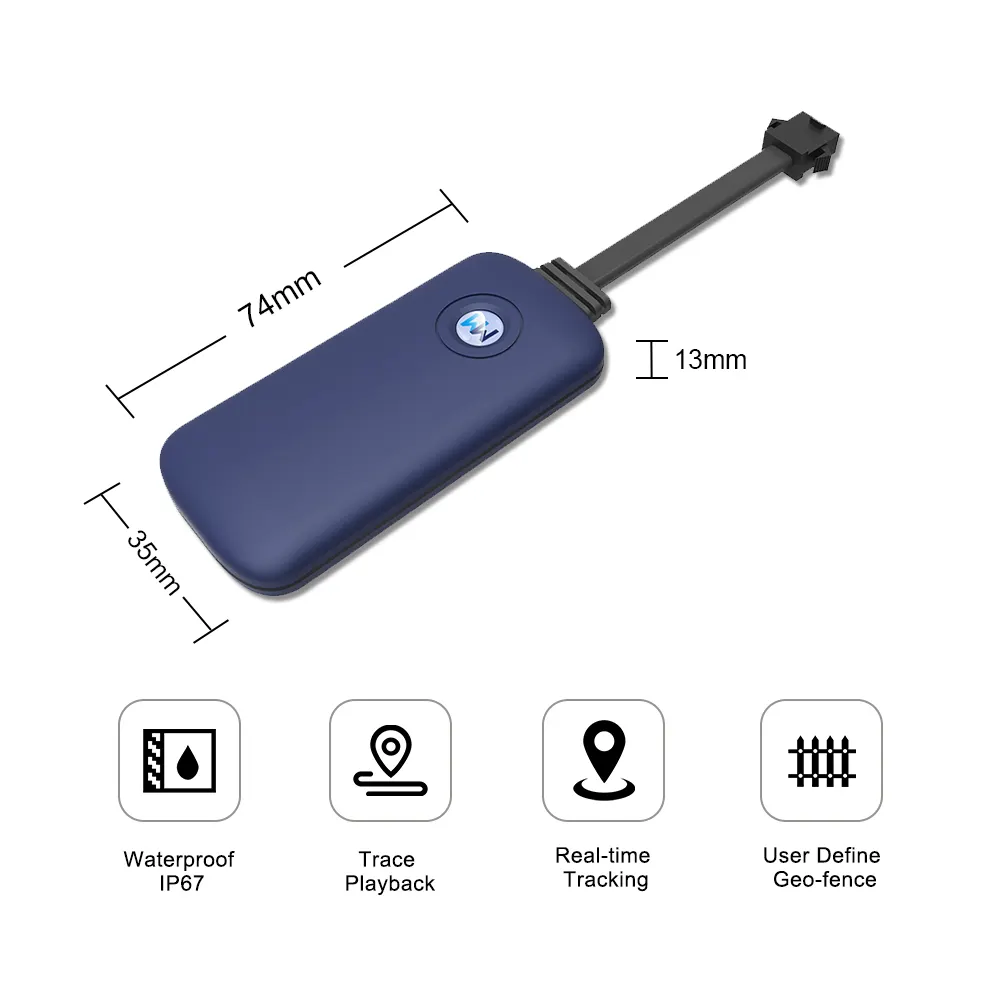 Xe Gắn Máy Mini Xe Gắn Máy GPS Không Thấm Nước Xe GPS Tracker Xe Gắn Máy Xe Theo Dõi GPS Với 2G